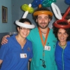Benedetta, Neso e Daniela alla fabbrica del sorriso